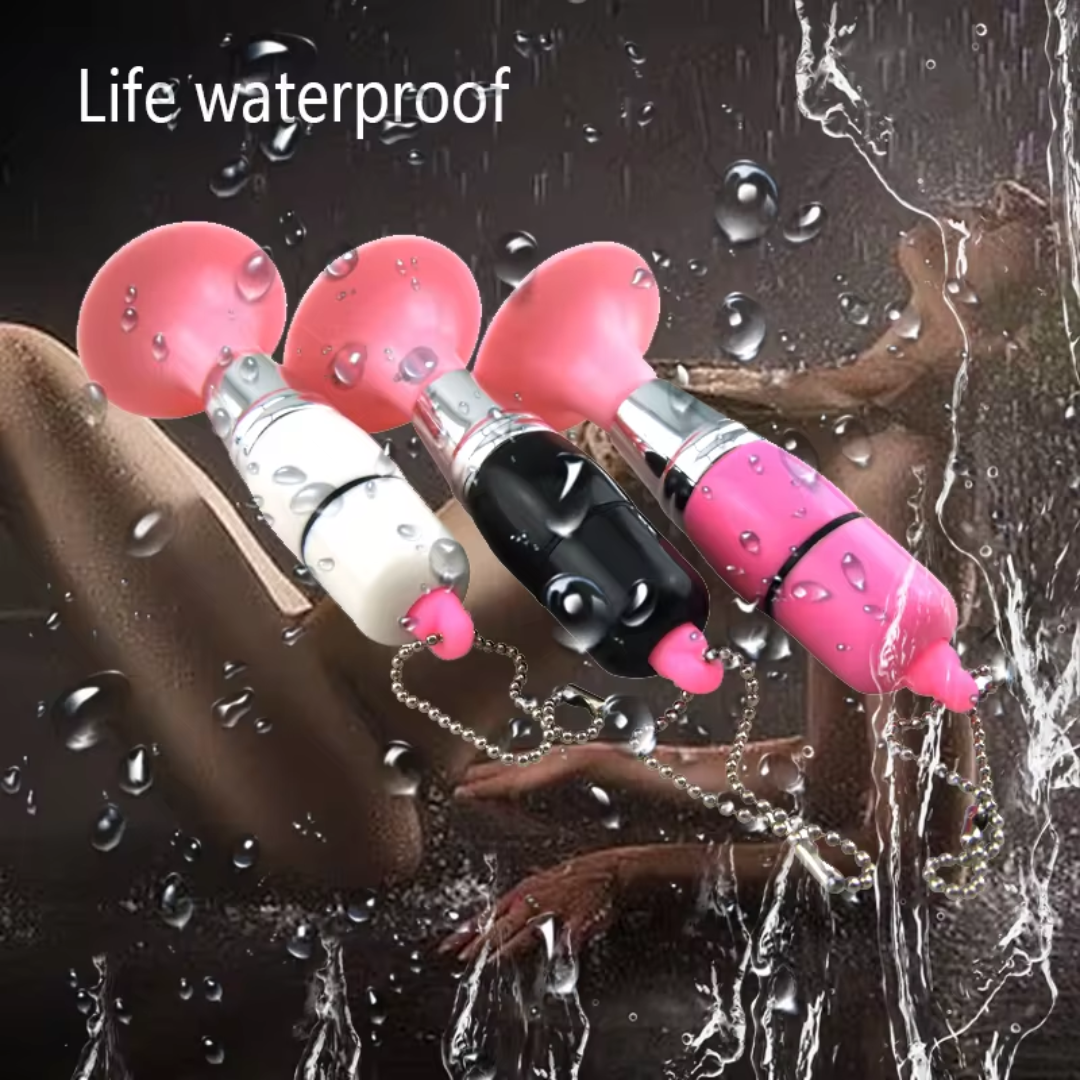 Mini Vibrador Tipo Bala 3 en 1, (estimulador de clítoris, punto g y pezón)