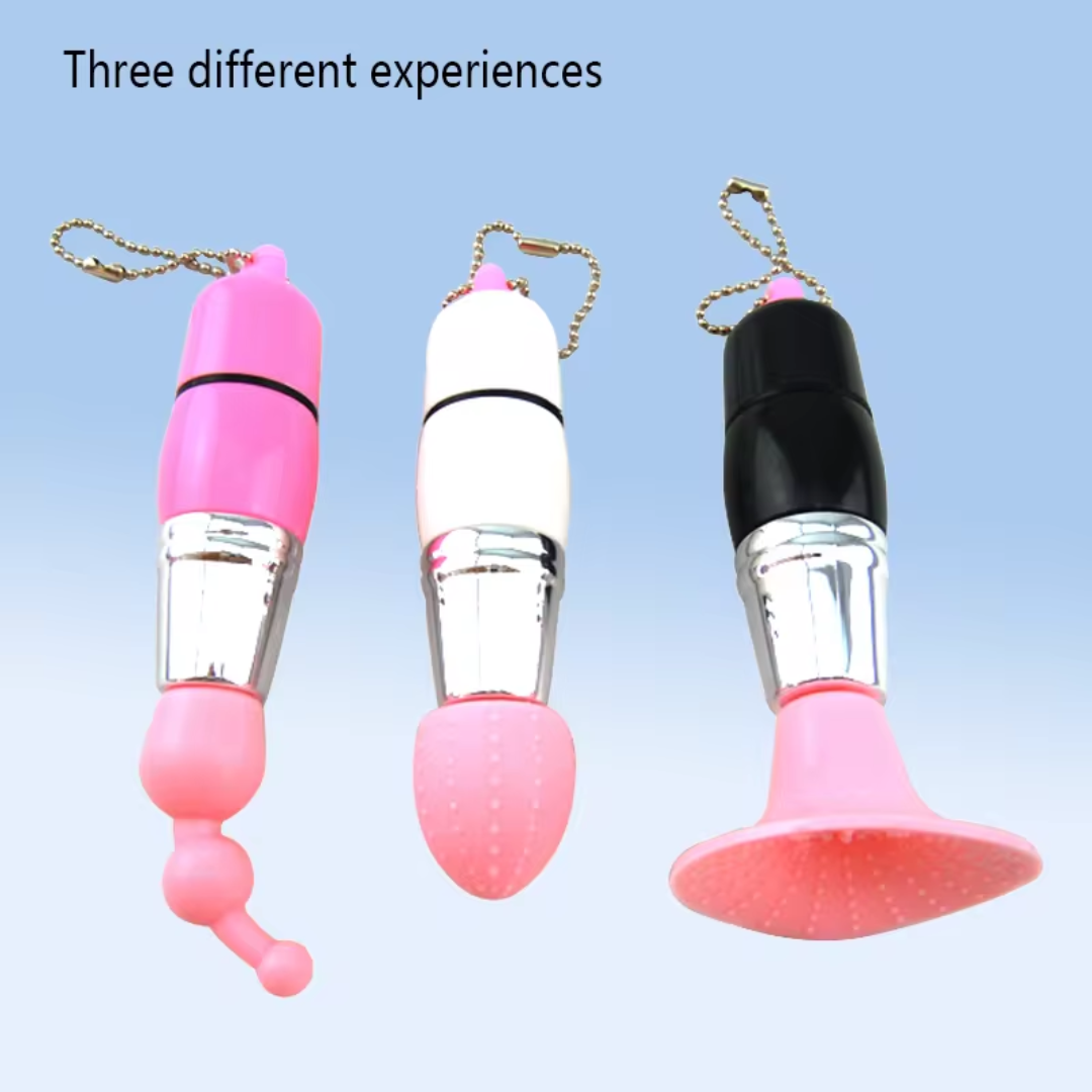 Mini Vibrador Tipo Bala 3 en 1, (estimulador de clítoris, punto g y pezón)