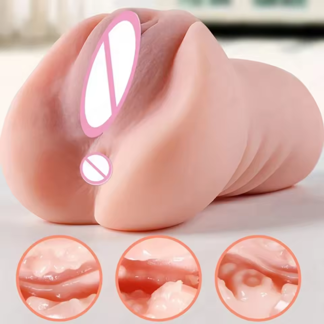 Muñeca Sexual de Silicona de Medio Cuerpo (culo real, pecho grande y vagina realista)